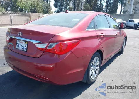 2013 Hyundai Sonata Gls from USA, damaged, VIN 5NPEB4AC9DH594211